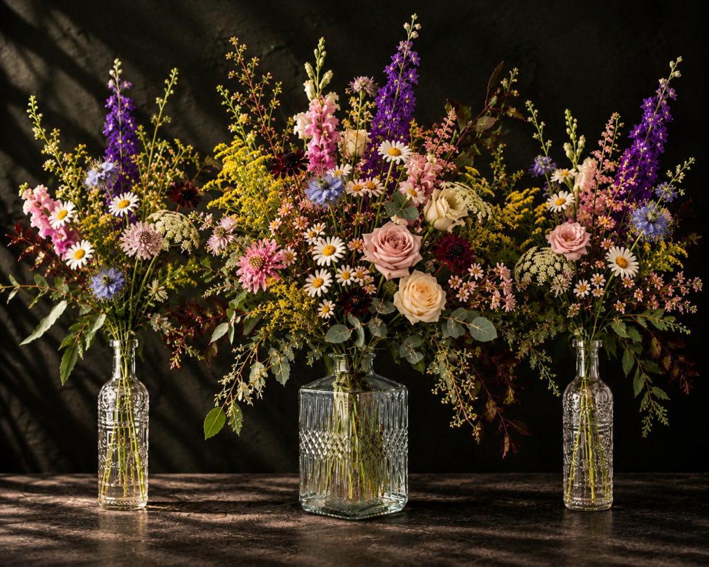 Forest Green Centrepiece