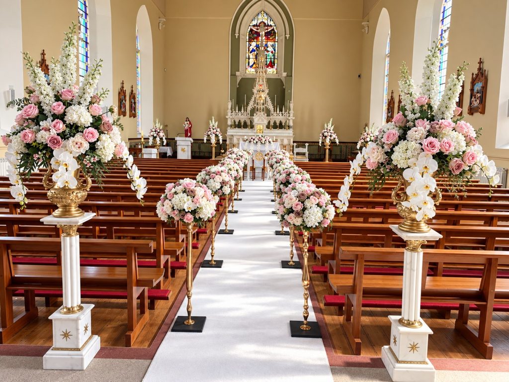 Sligo Wedding Church Flowers