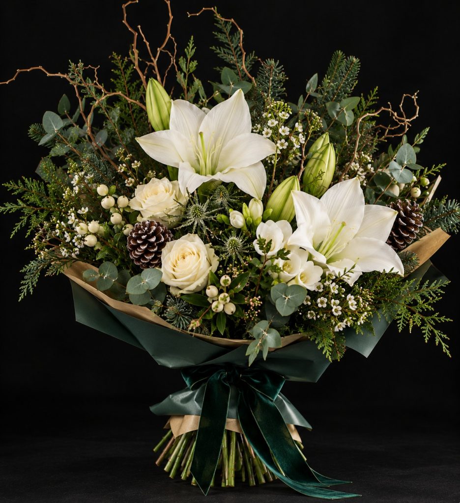 Powerscourt Winter Bouquet - Christmas Collection